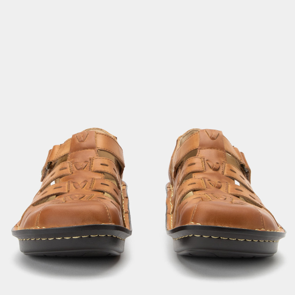 Pesca Cognac Sandal | Alegria Shoes