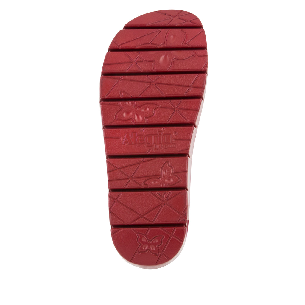 Playa Duo Red Patent Sandal (502752837686)