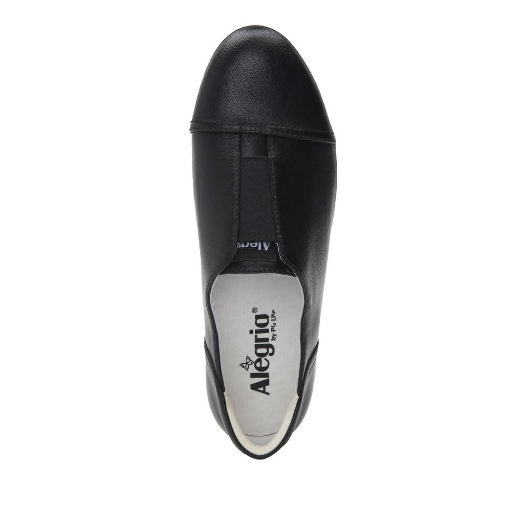 Posy Black Nappa Shoe | Alegria Shoes