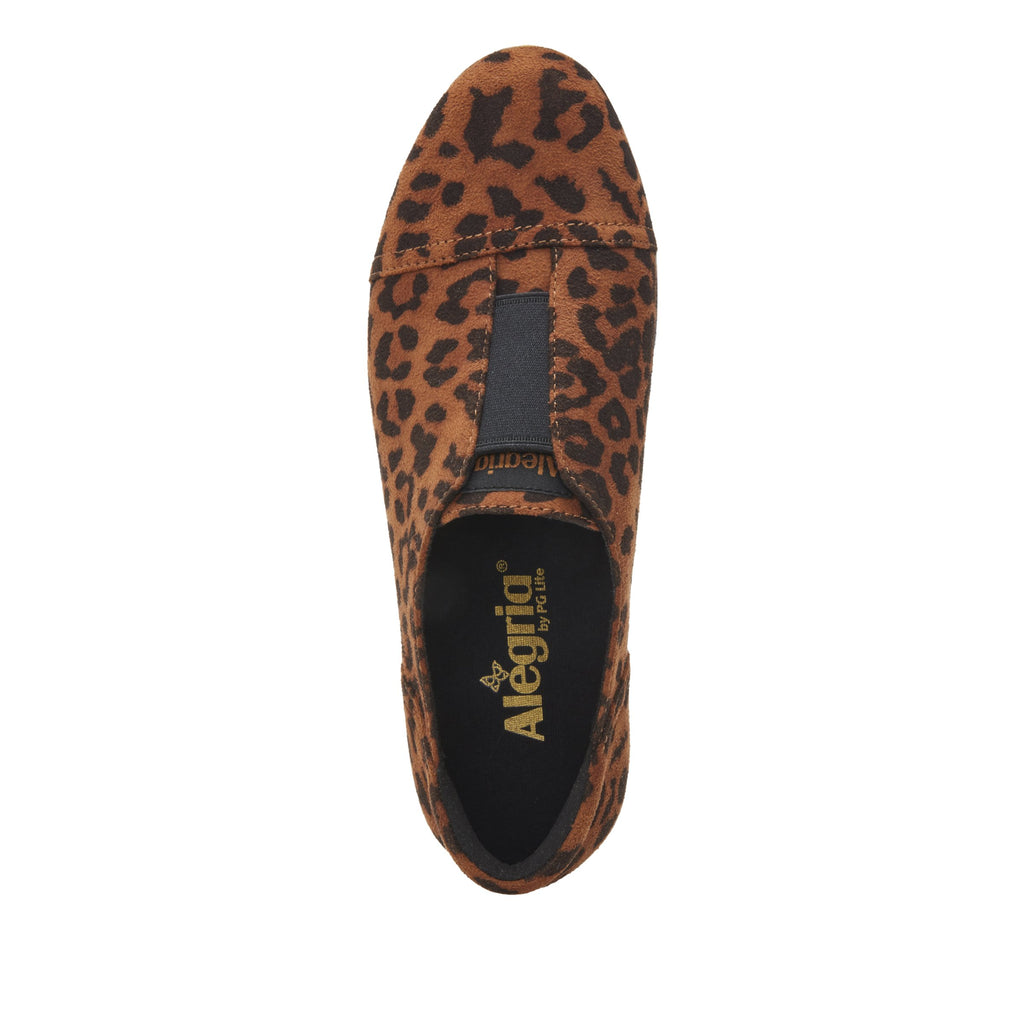 Posy Leopard slip-on shoe  on the Comfort Athleisure outsole, a fashionable choice for your outfit of the day.  POS-7903_S4