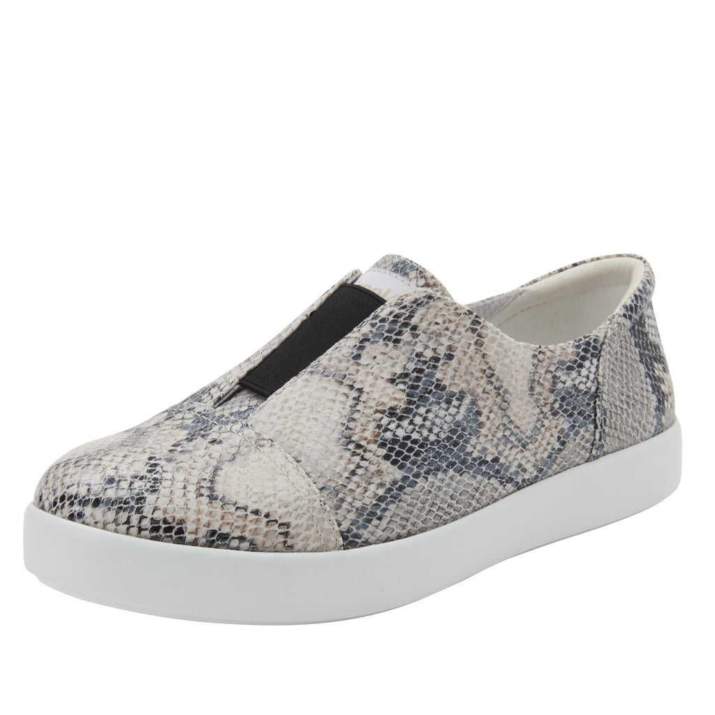 Posy Natural Snake Shoe | Alegria Shoes