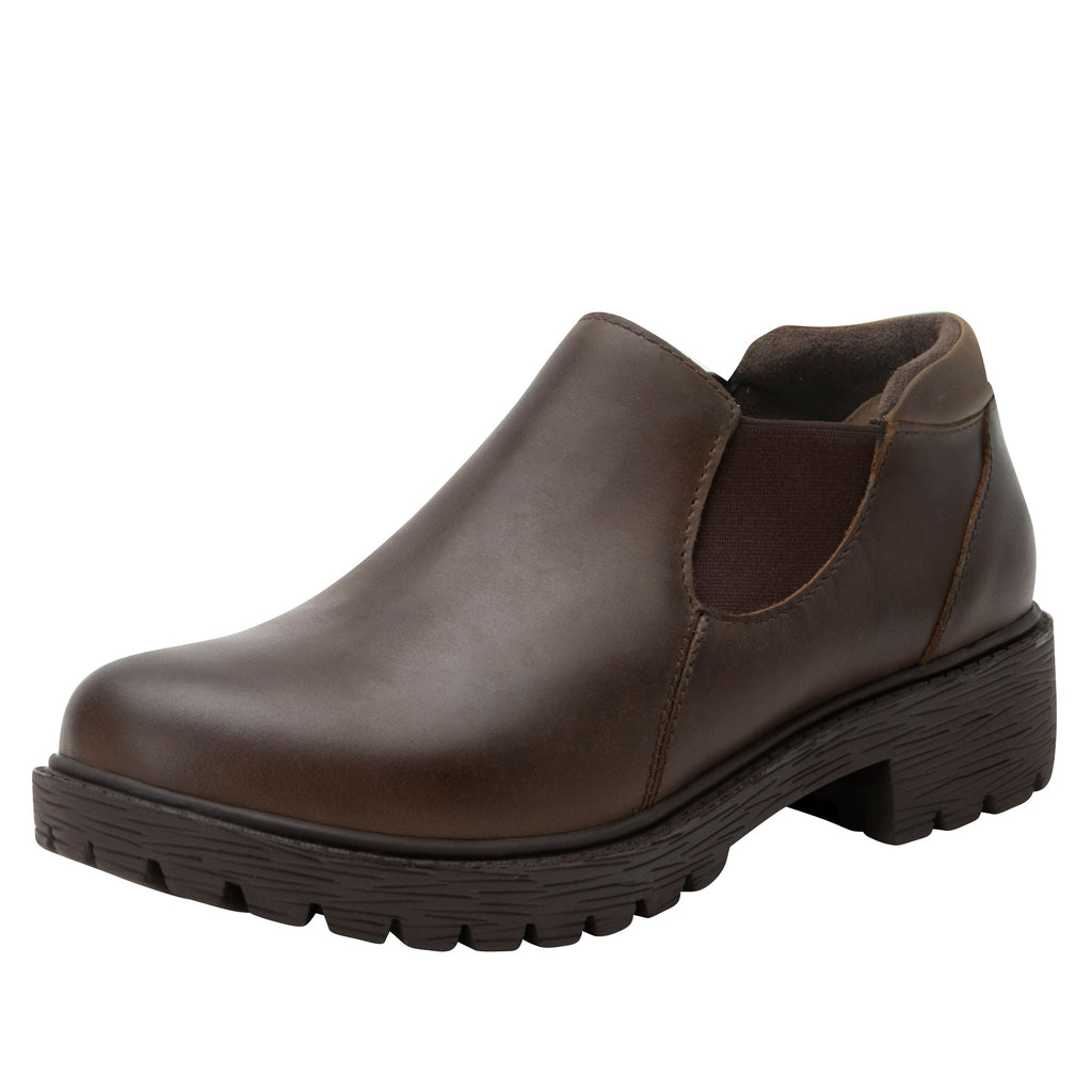 Ramona Oiled Brown leather shoe on the new Luxe Lug outsole - RAM-7583_S1