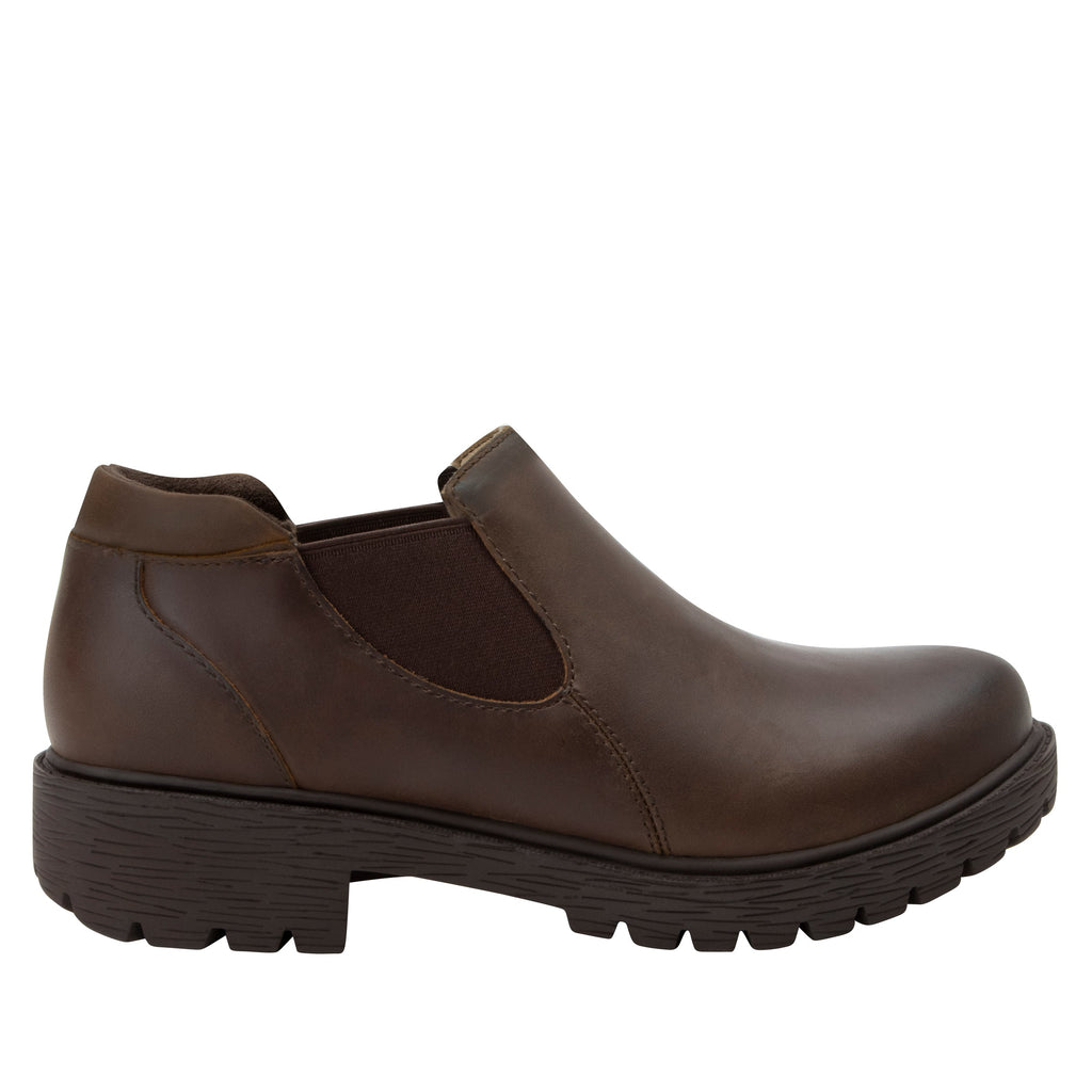 Ramona Oiled Brown leather shoe on the new Luxe Lug outsole - RAM-7583_S2