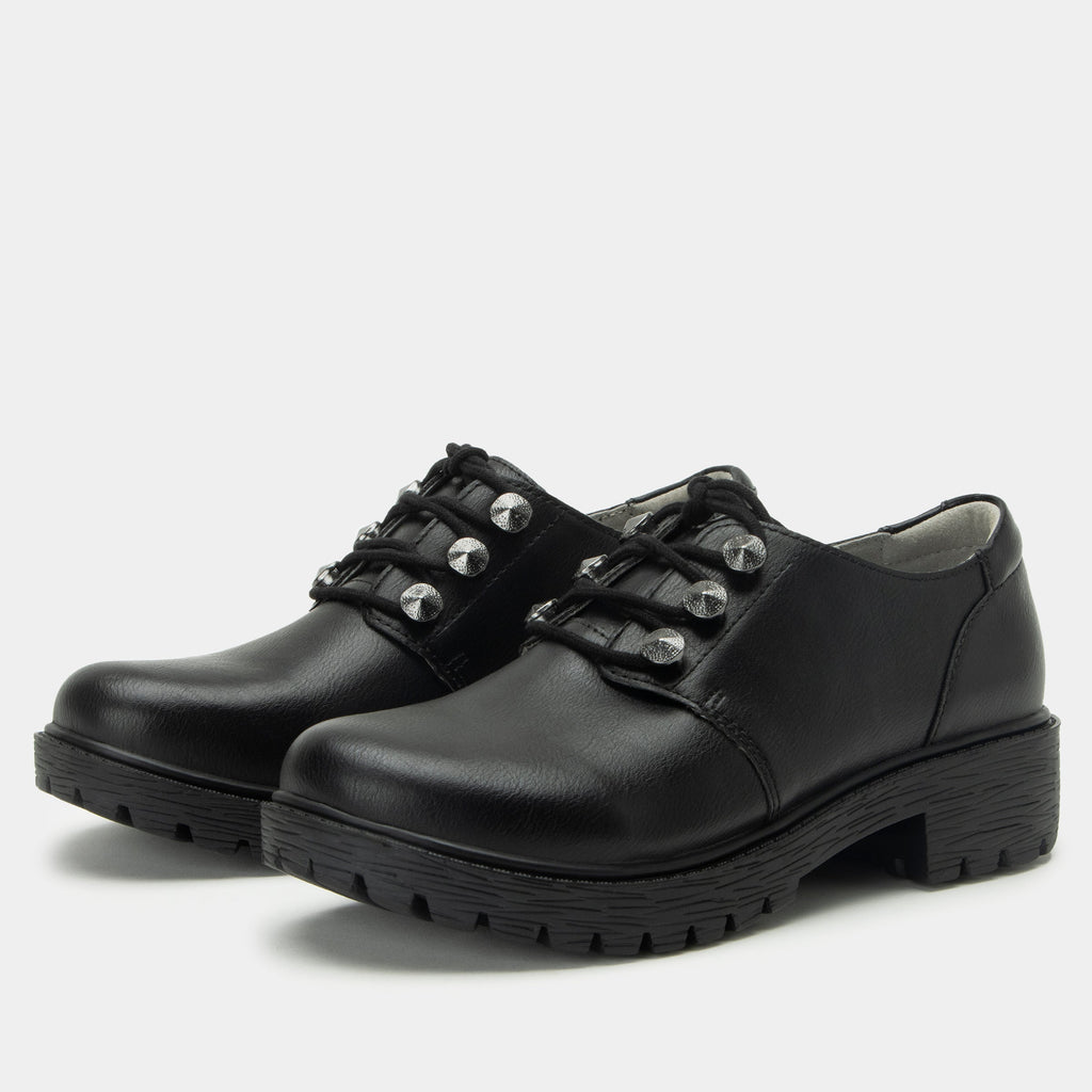 Resa Black Shoe | Alegria Shoes