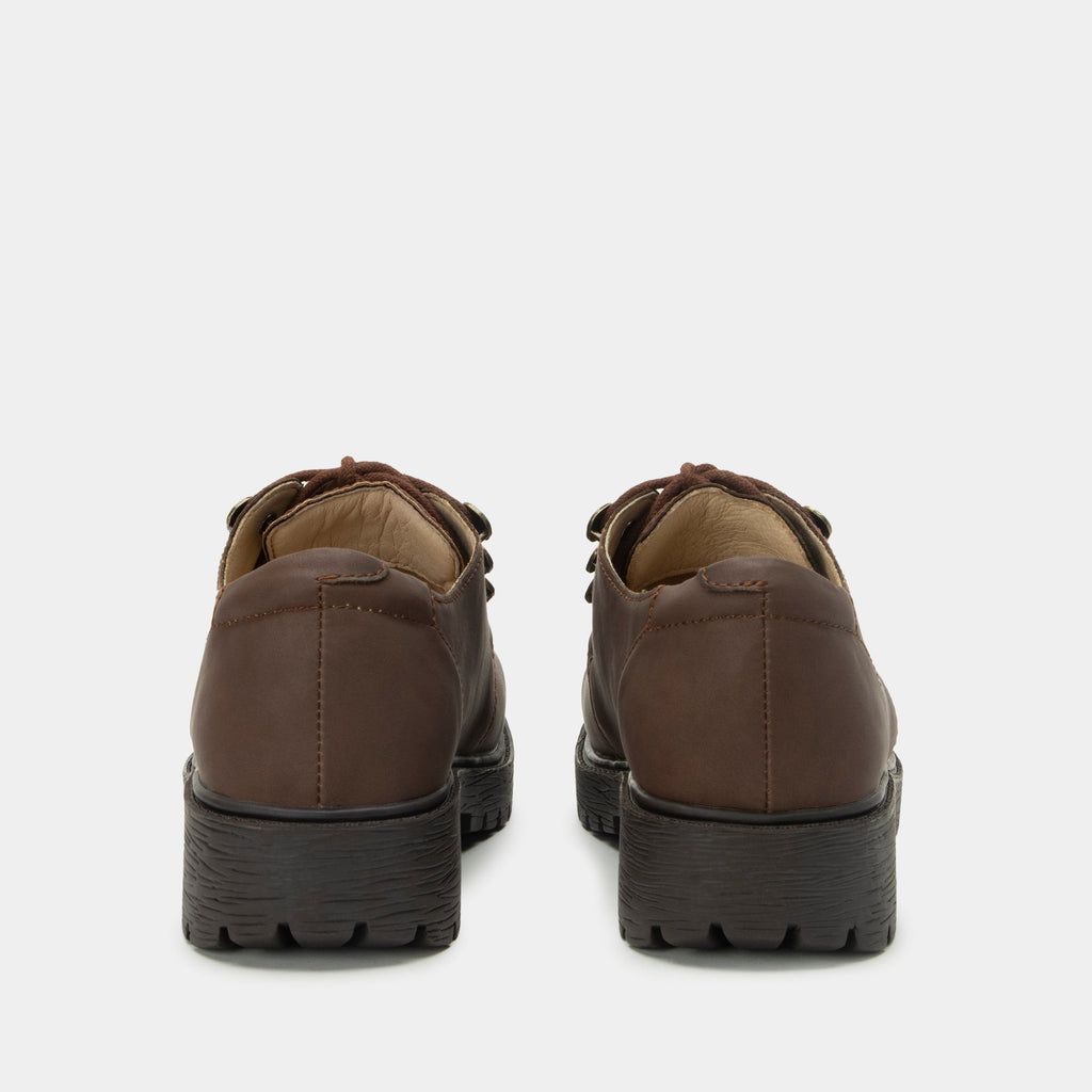 Resa Relaxed Cocoa Shoe | Alegria Shoes