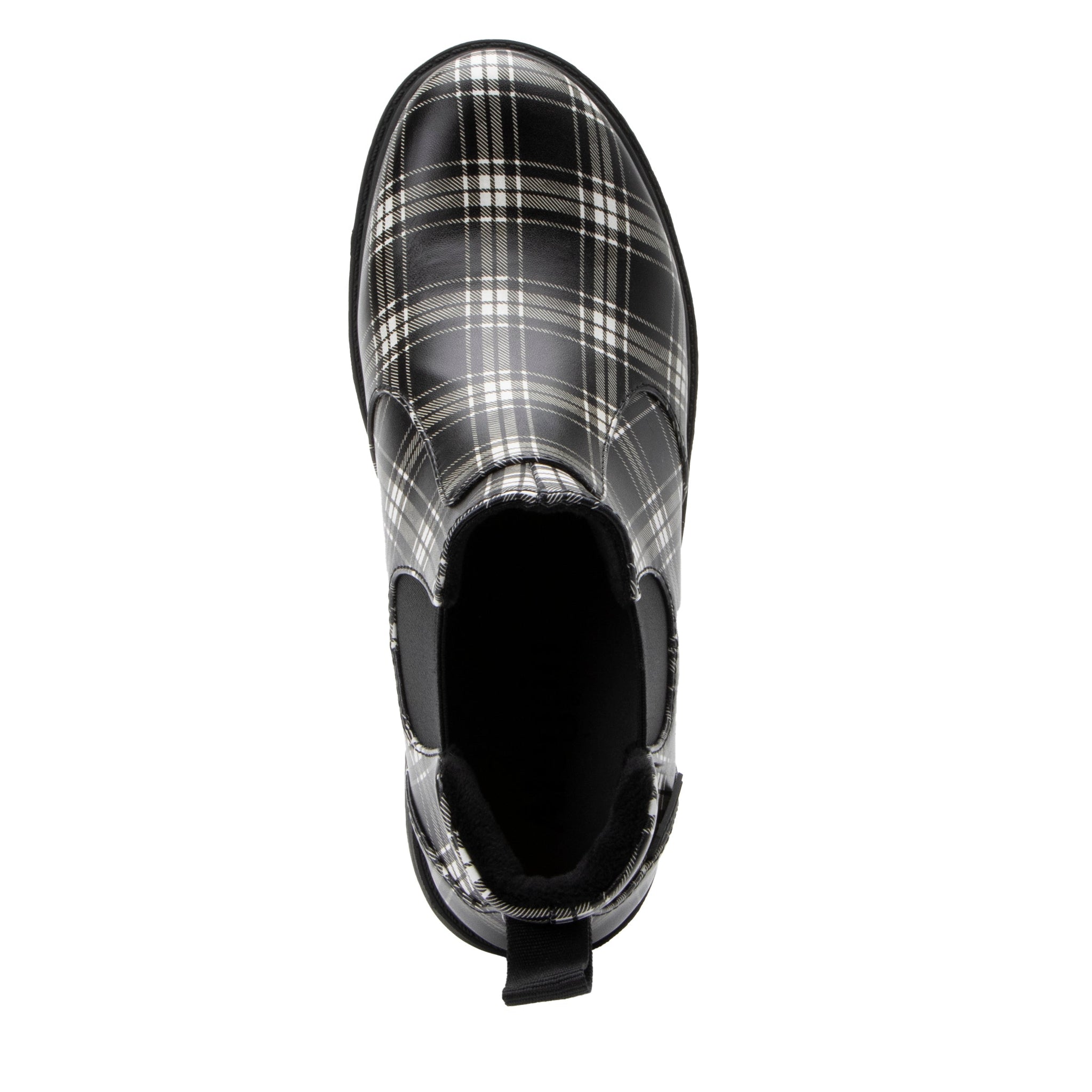 Rowen Plaid Boot - Alegria Shoes