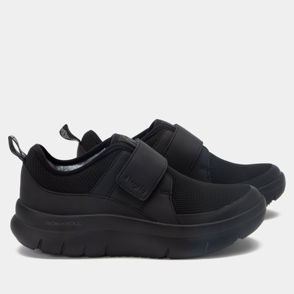 Double Trouble Black shoe on our Rok n Roll™ outsole RRDT-601_S2