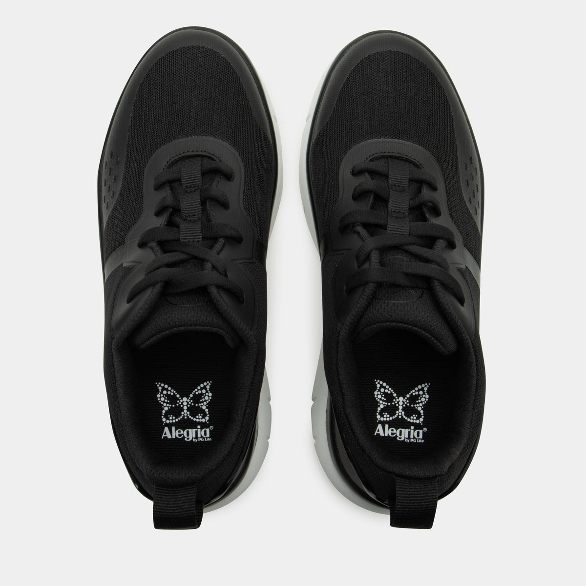 Eclips Black Mesh Shoe | Alegria Shoes