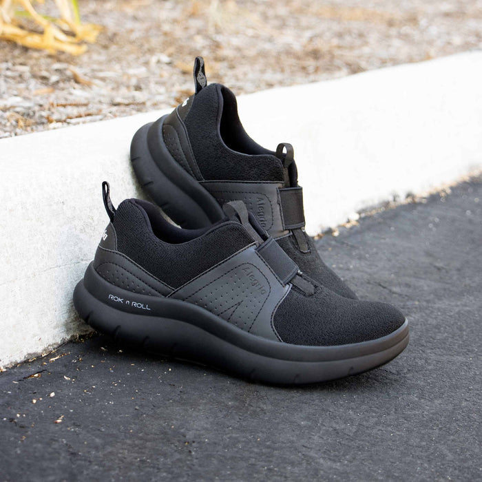 alegria Rotation Black Shoe