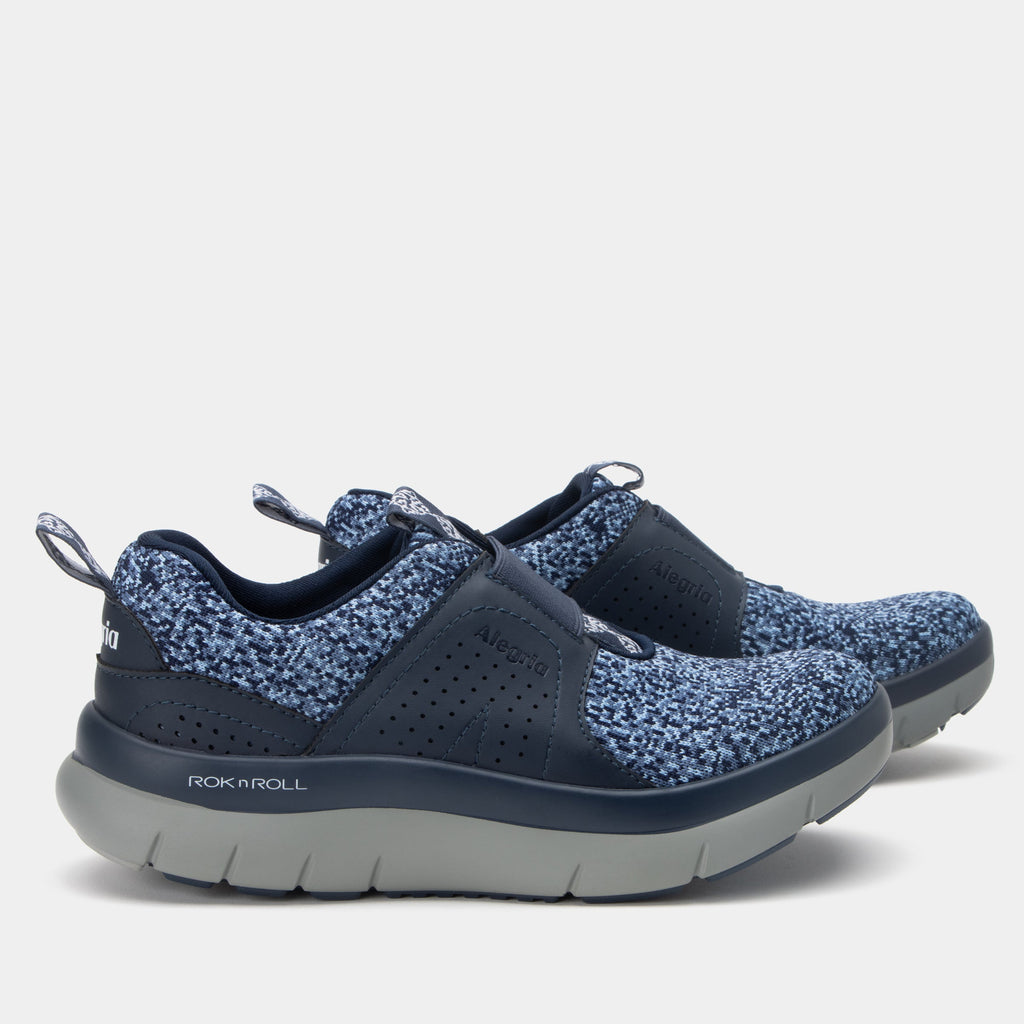 Rotation Navy shoe on our Rok n Roll™ outsole with a Dream Fit® knit upper RRRT-7624_S2