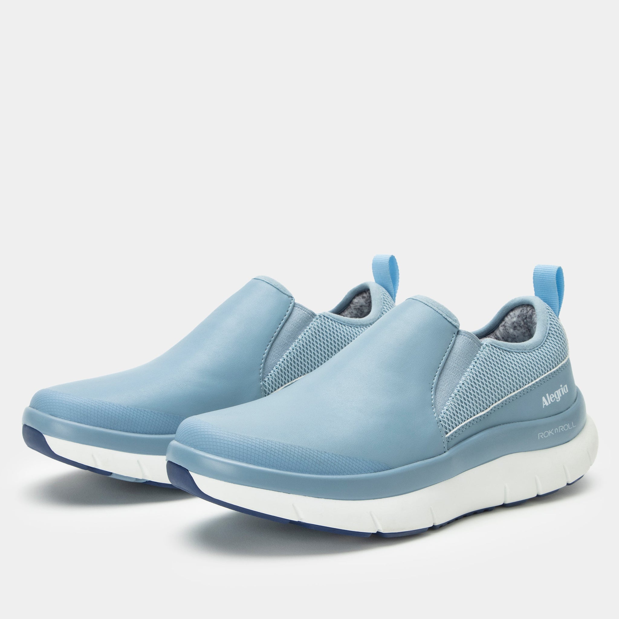 Shift Lead Dusty Blue Shoe - Alegria Shoes