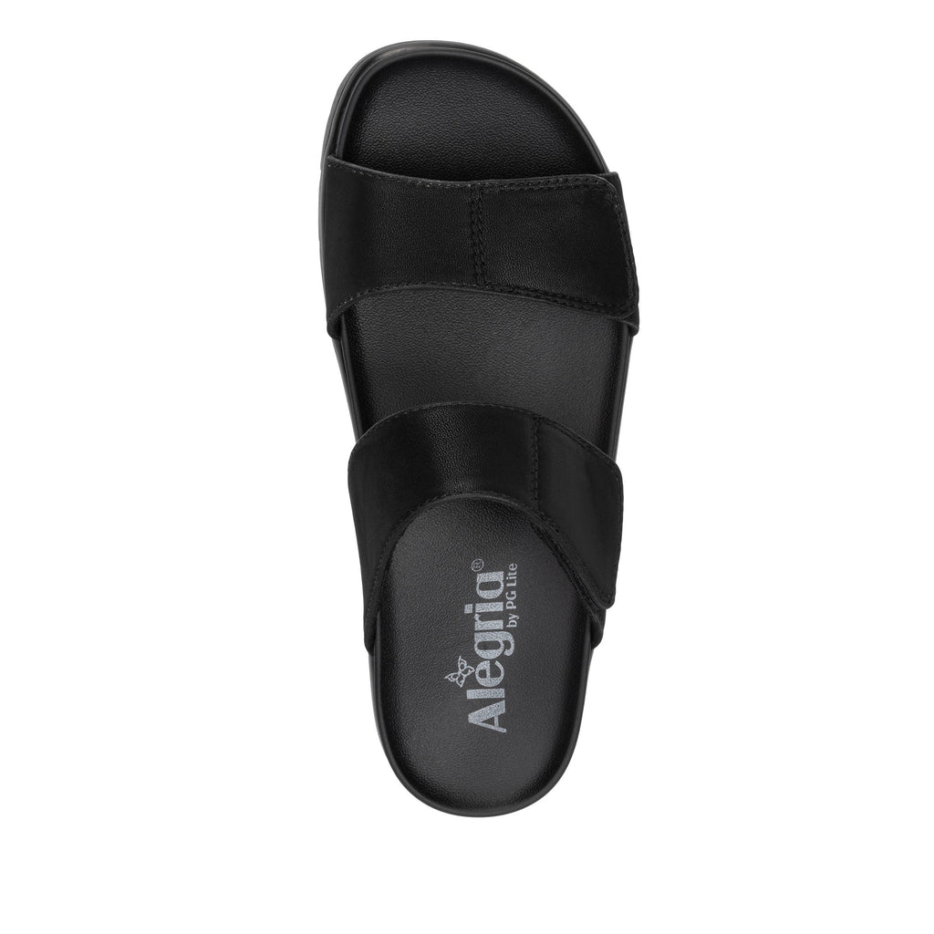 Rubie Black vegan upper sandal on heritage outsole - RUB-601_S4