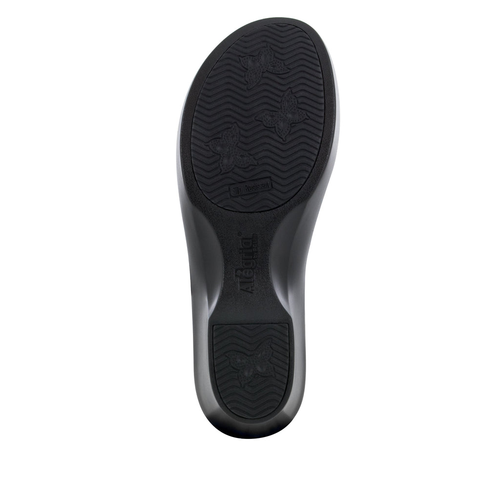 Ryli Black Nappa Sandal | Alegria Shoes