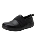 Savvie Black Smooth Shoe | Alegria Shoes