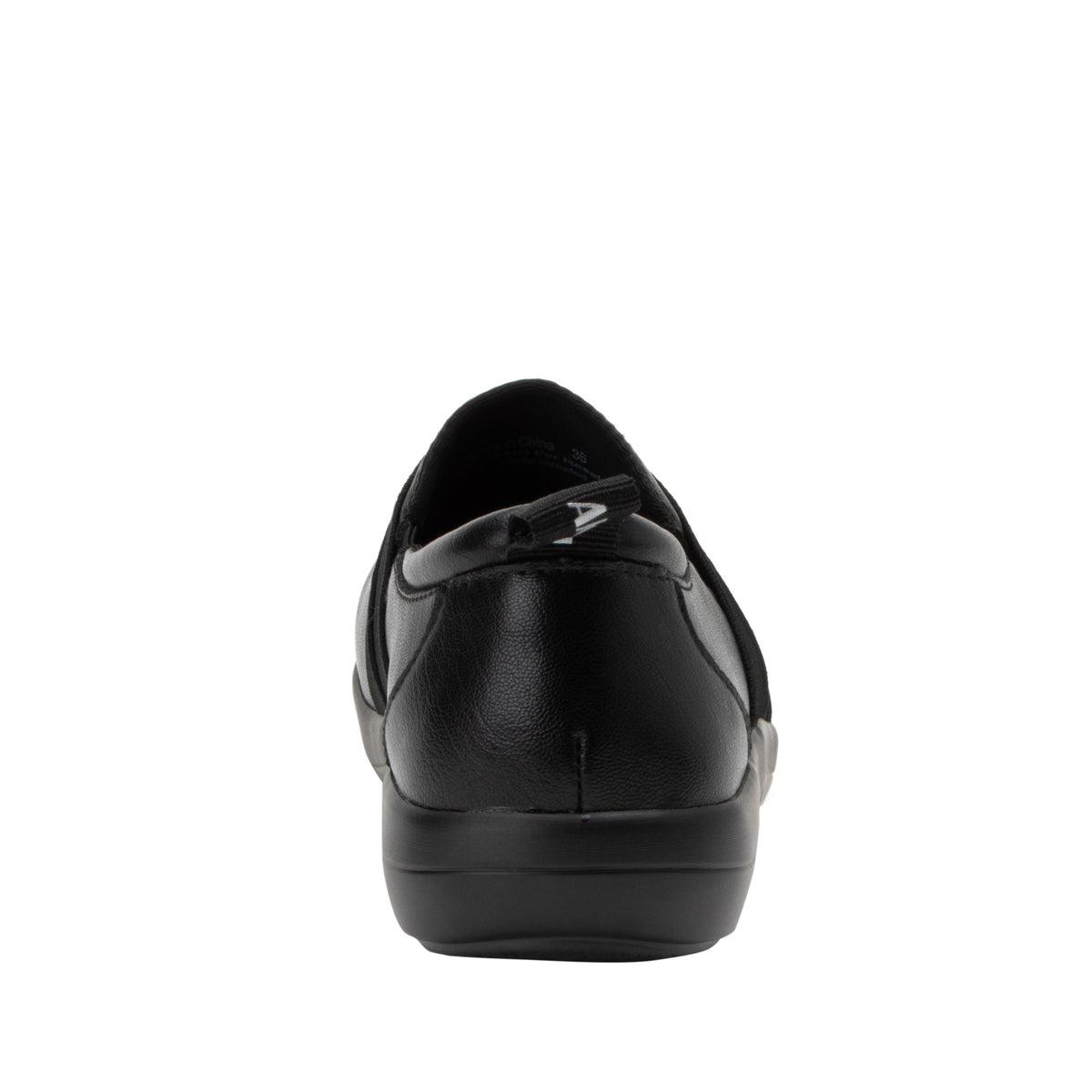 Savvie Black Smooth Shoe | Alegria Shoes