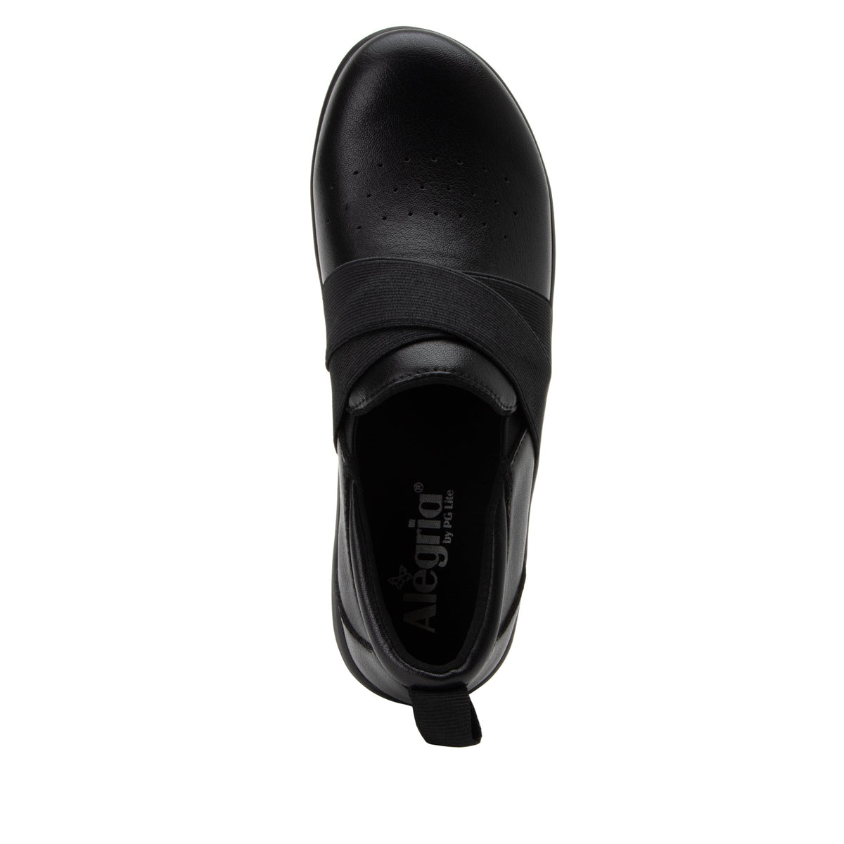 Savvie Black Smooth Shoe | Alegria Shoes