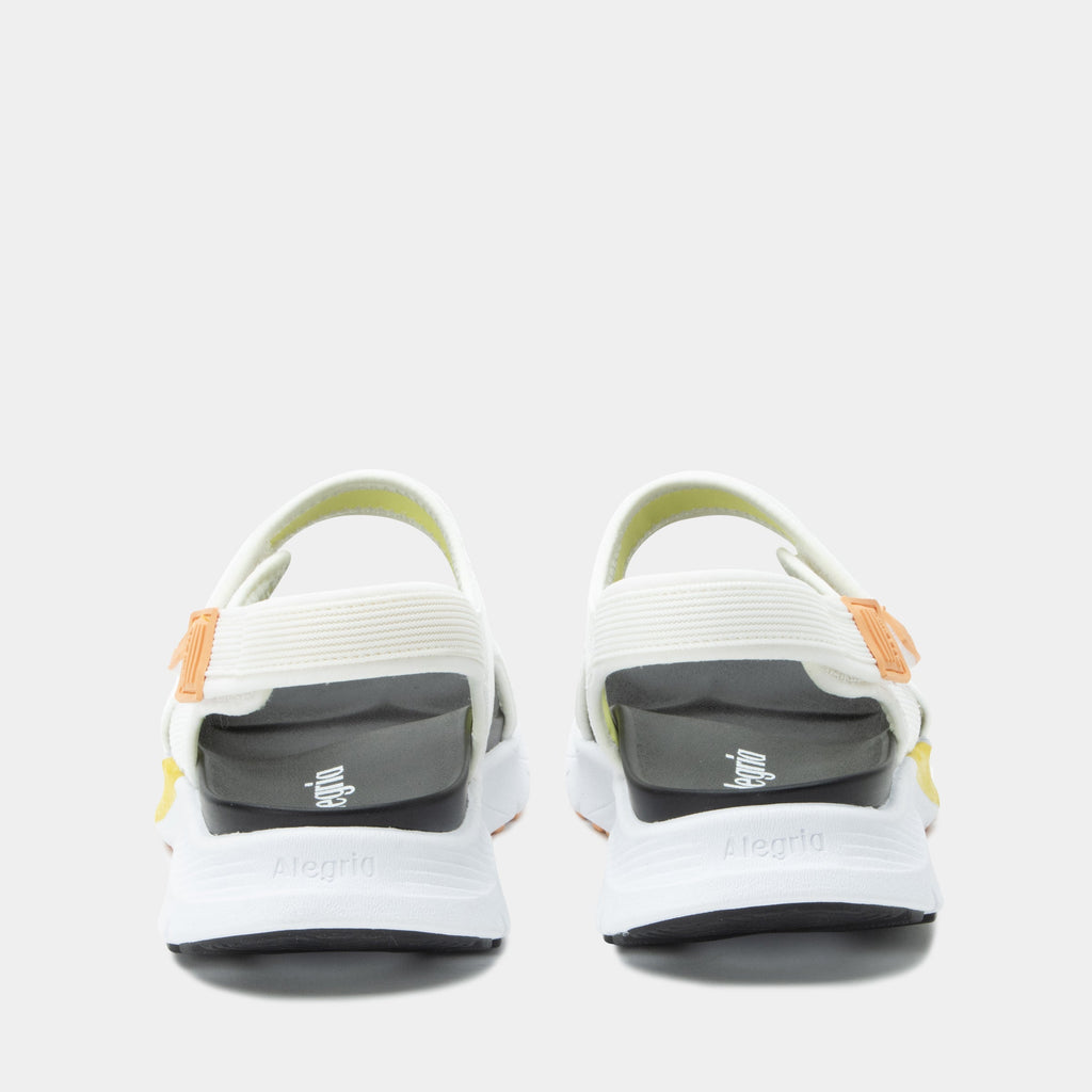 Sandie White Sandal | Alegria Shoes