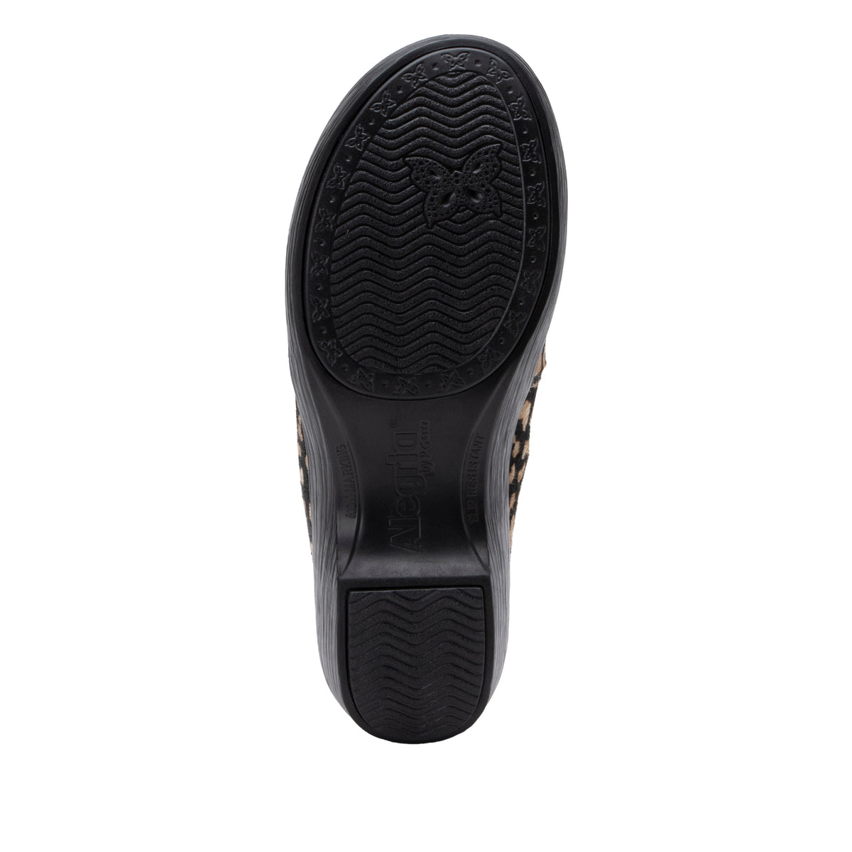 Sereniti Luxe Tundra clog on a wood look wedge outsole - SER-7605_S5