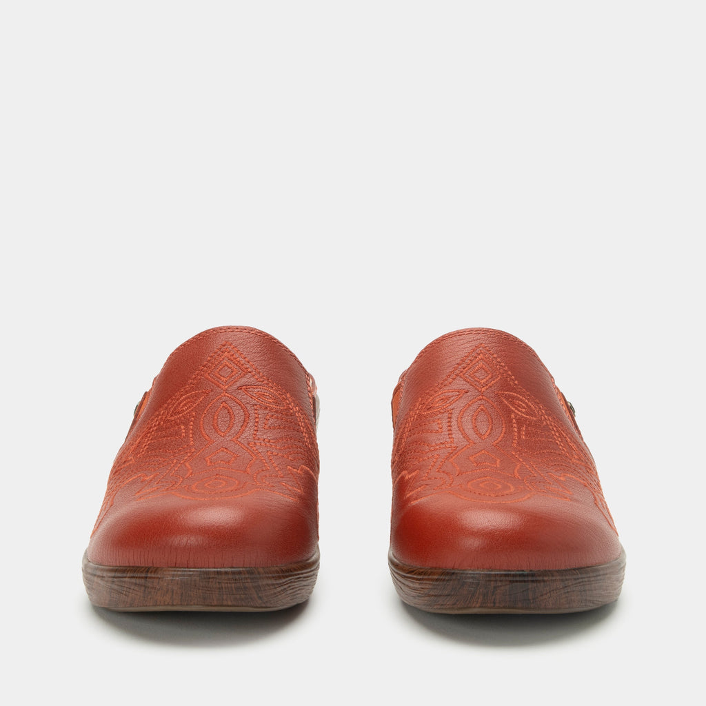 Sereniti Rust Shoe | Alegria Shoes