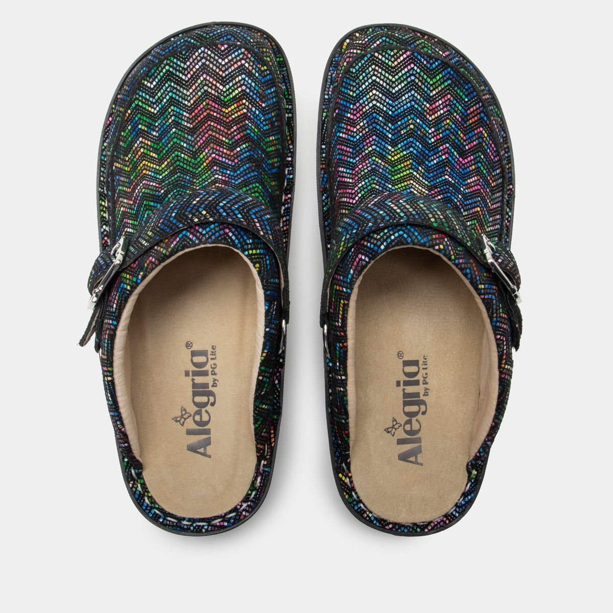 Seville Ric Rack Rainbow Clog | Alegria Shoes