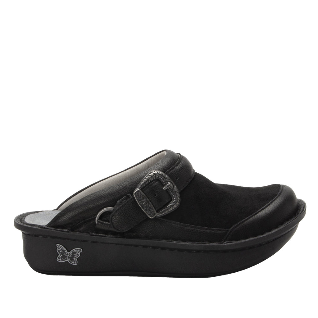 Seville Black Flex Professional Clog with Dream Fit technology on Classic Rocker outsole - SEV-7712_S2