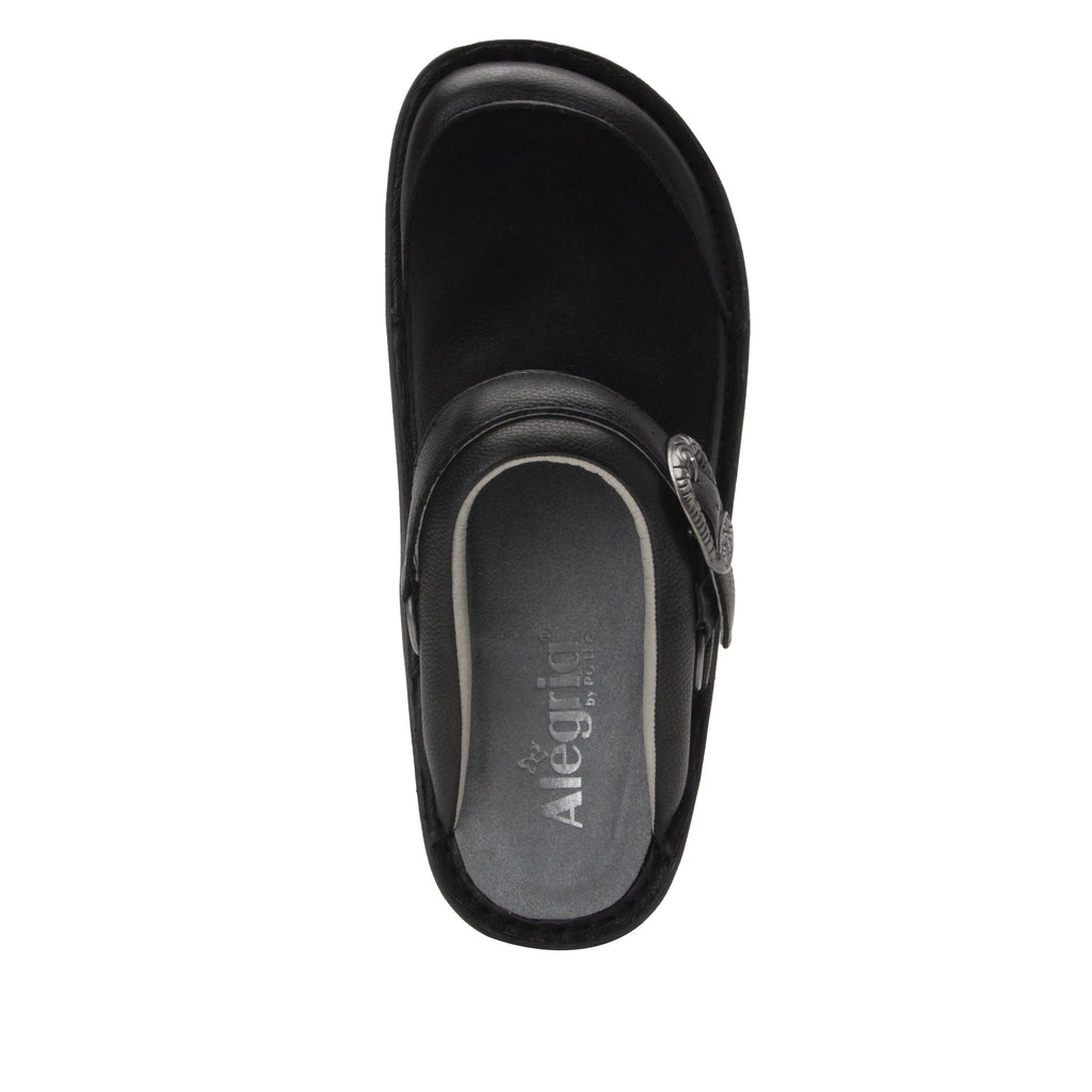 Seville Black Flex Professional Clog with Dream Fit technology on Classic Rocker outsole - SEV-7712_S4