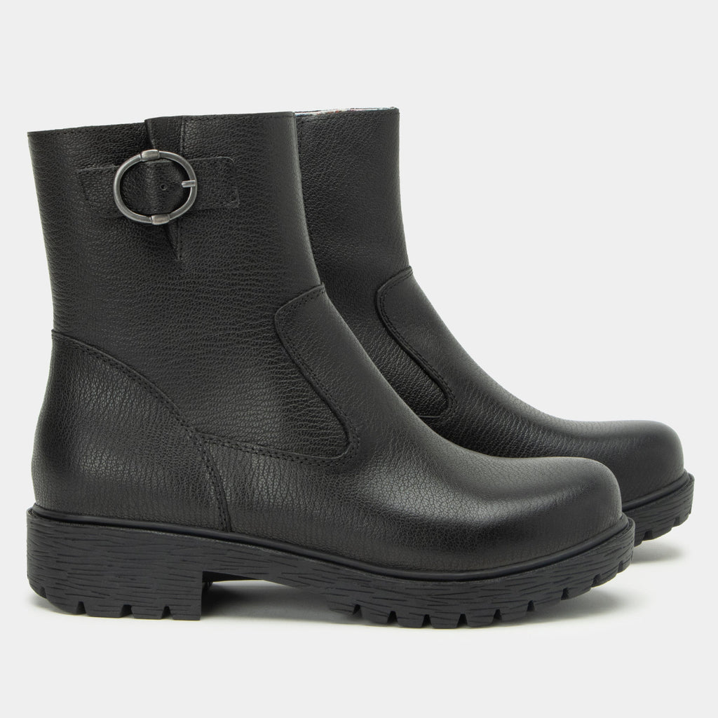 Shera Coal Boot | Alegria Shoes