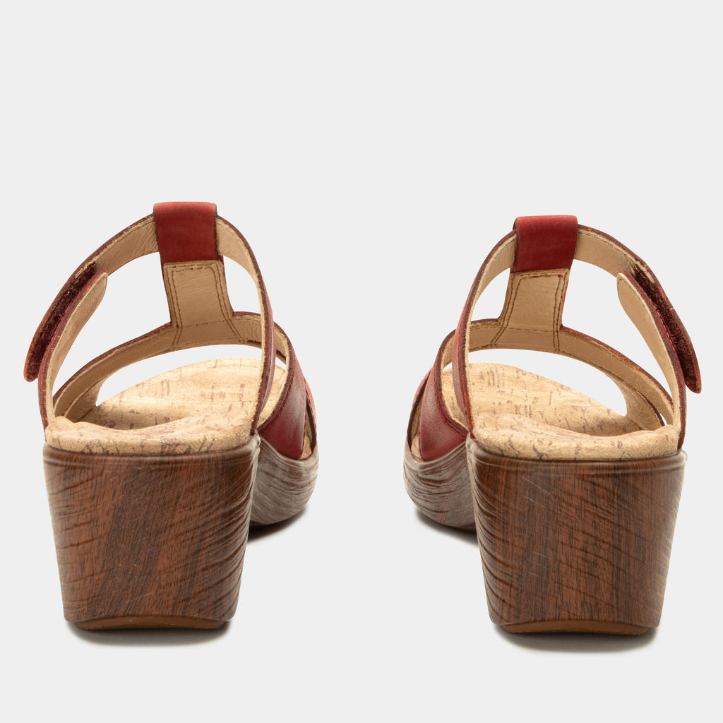 Shantal Salmonberry Sandal | Alegria Shoes