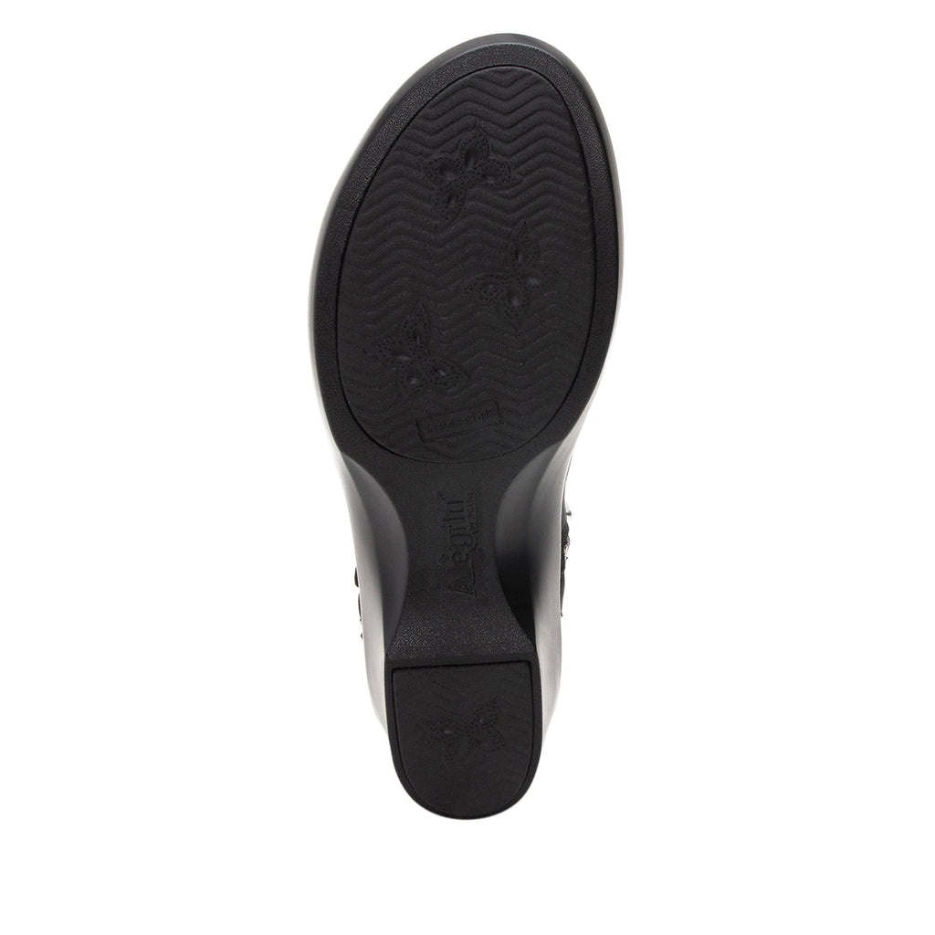 Sloan fashionable bootie on career fashion wedge in Black with Dream Fit™ upper - SLO-601_S5 (2250688233526)