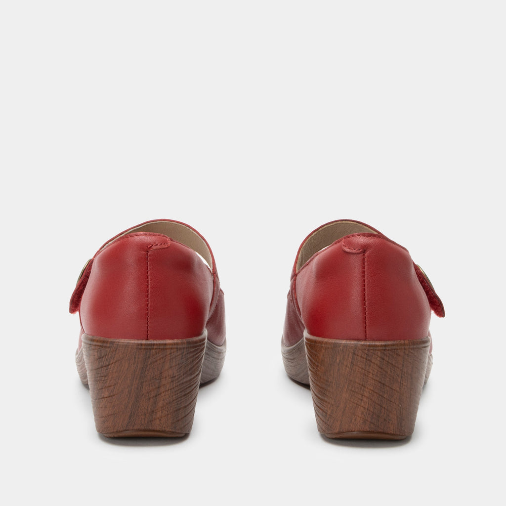 Sofi Red Shoe | Alegria Shoes