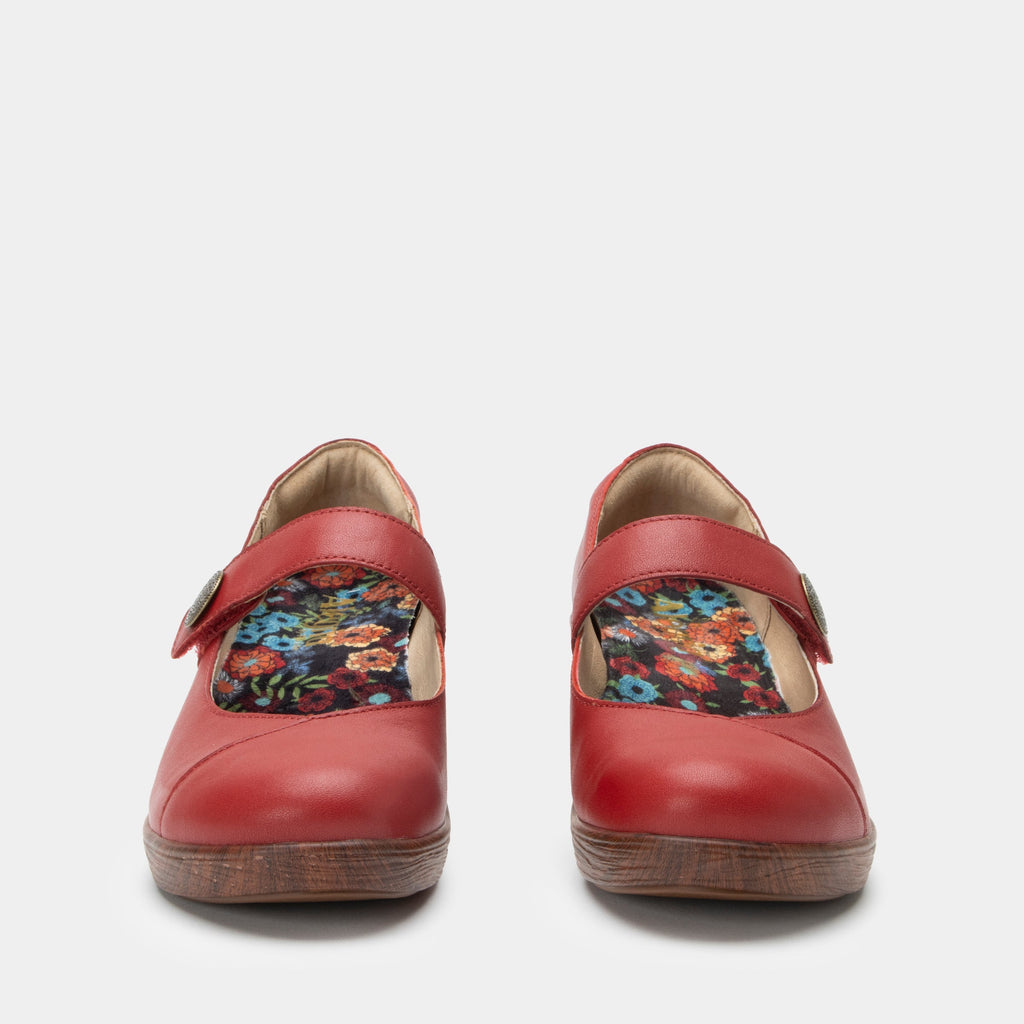 Sofi Red Shoe | Alegria Shoes