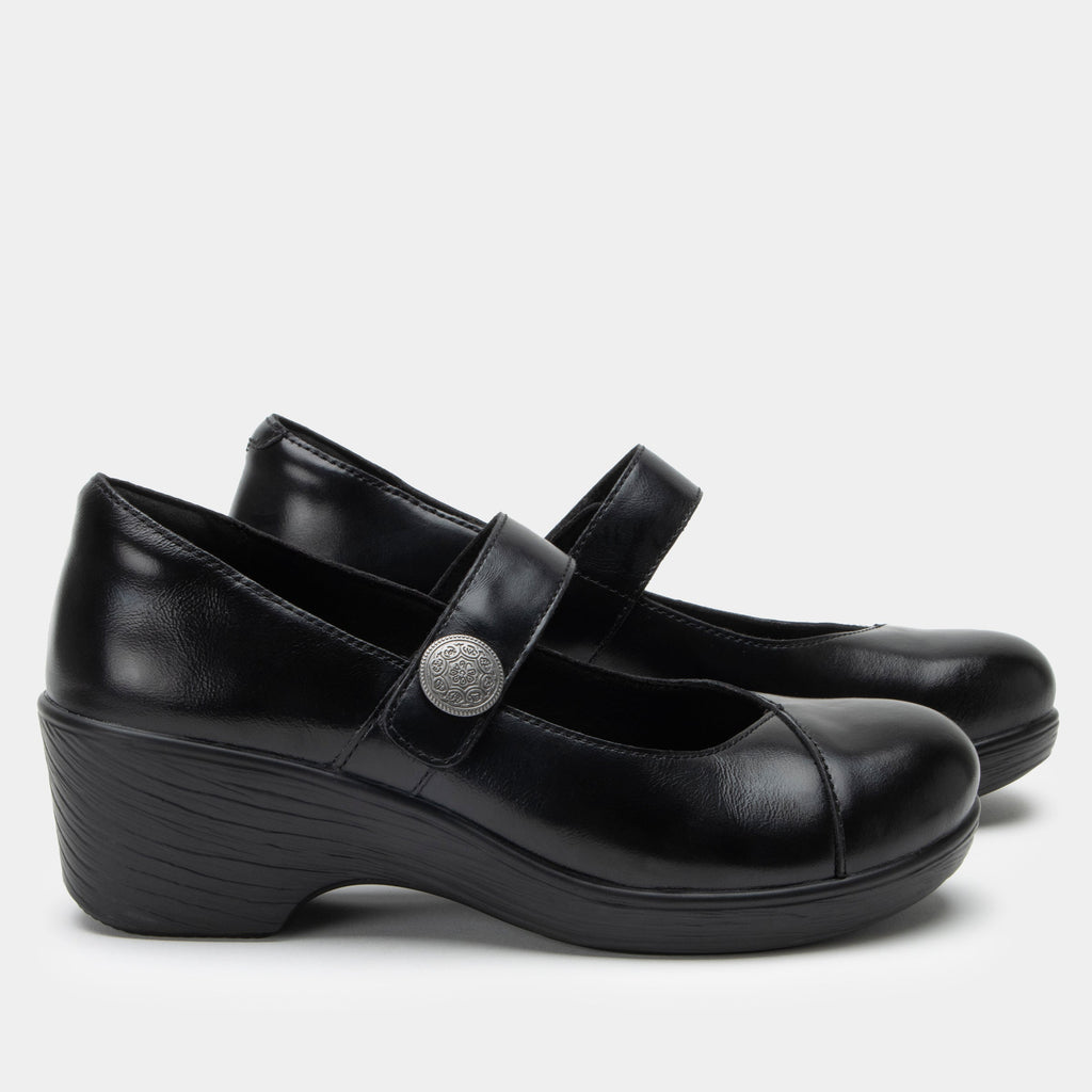 Sofi Noir Shoe | Alegria Shoes