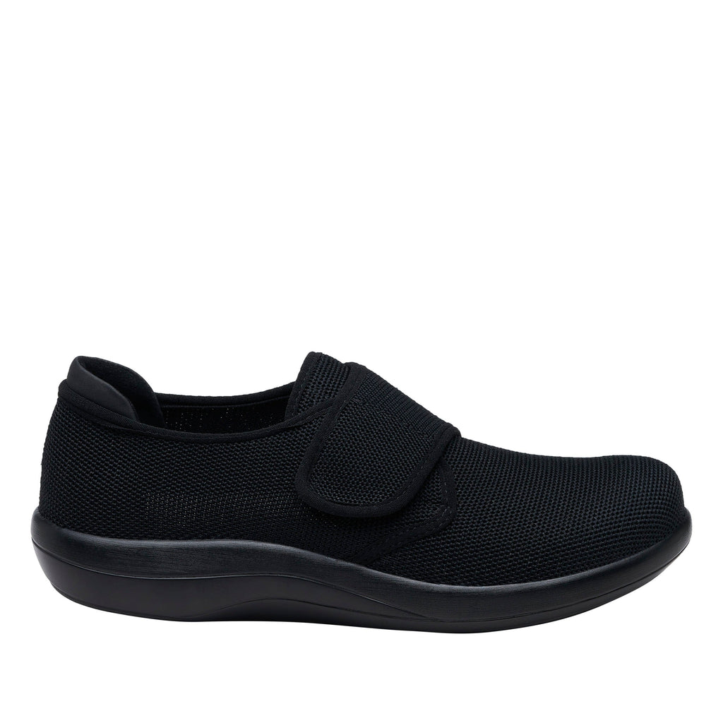 Spright Black sport rocker Dream Fit knit upper shoe with lightweight responsive outsole. SPR-601_S3