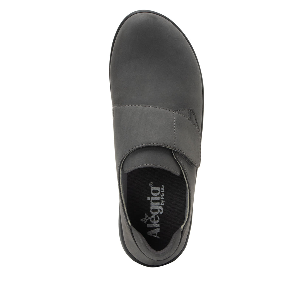 Spright Graphite Nubuck sport rocker shoe with a vegan upper and lightweight responsive outsole. SPR-7477_S4