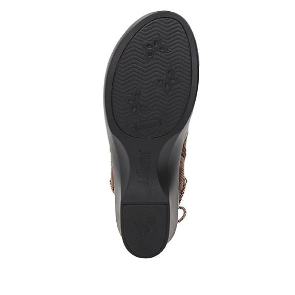 Stevee Plaidly Brown features a stylish zig-zag adjustable Lace-up detail with a side zip closure and contrast leather at the ankle and boot shaft - STE-7925_S5