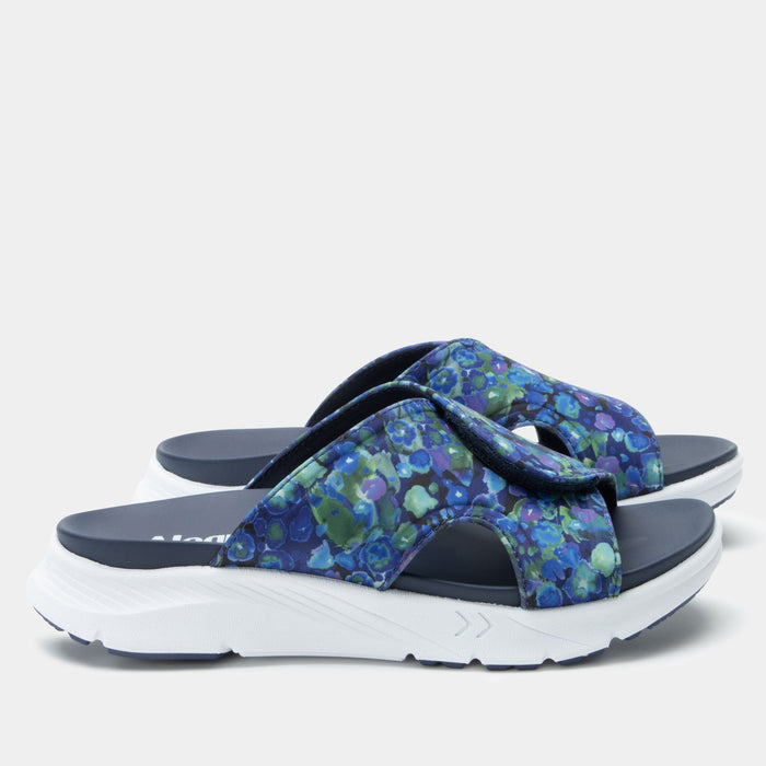 alegria Sunie Poppy Pop Blue Sandal