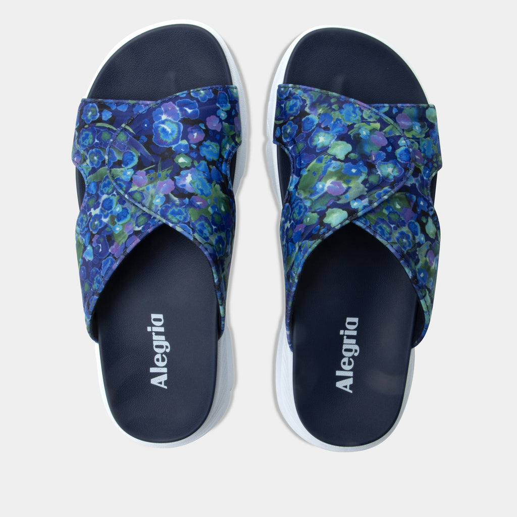 Sunie Poppy Pop Blue Sandal | Alegria Shoes