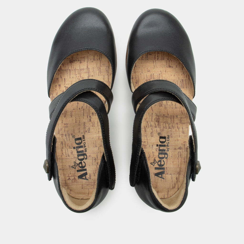 Savina Coal Shoe | Alegria Shoes