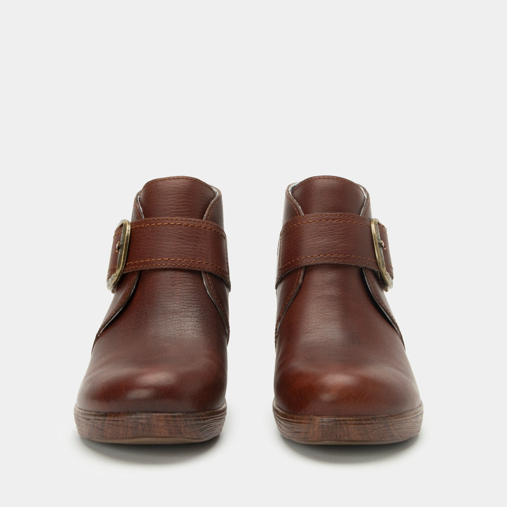 Symone Chestnut Boot | Alegria Shoes