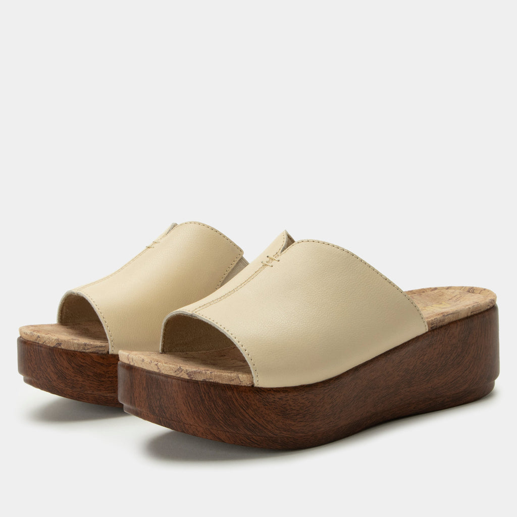 Triniti Ivory Sandal | Alegria Shoes