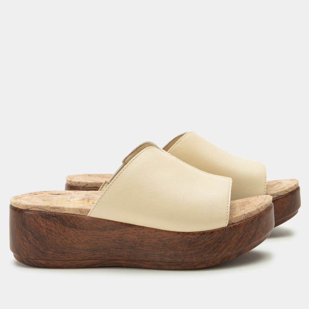 Triniti Ivory Sandal | Alegria Shoes