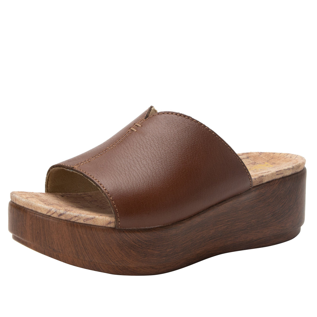 Triniti Clay slide sandal on comfort flatform outsole- TRI-7407_S1