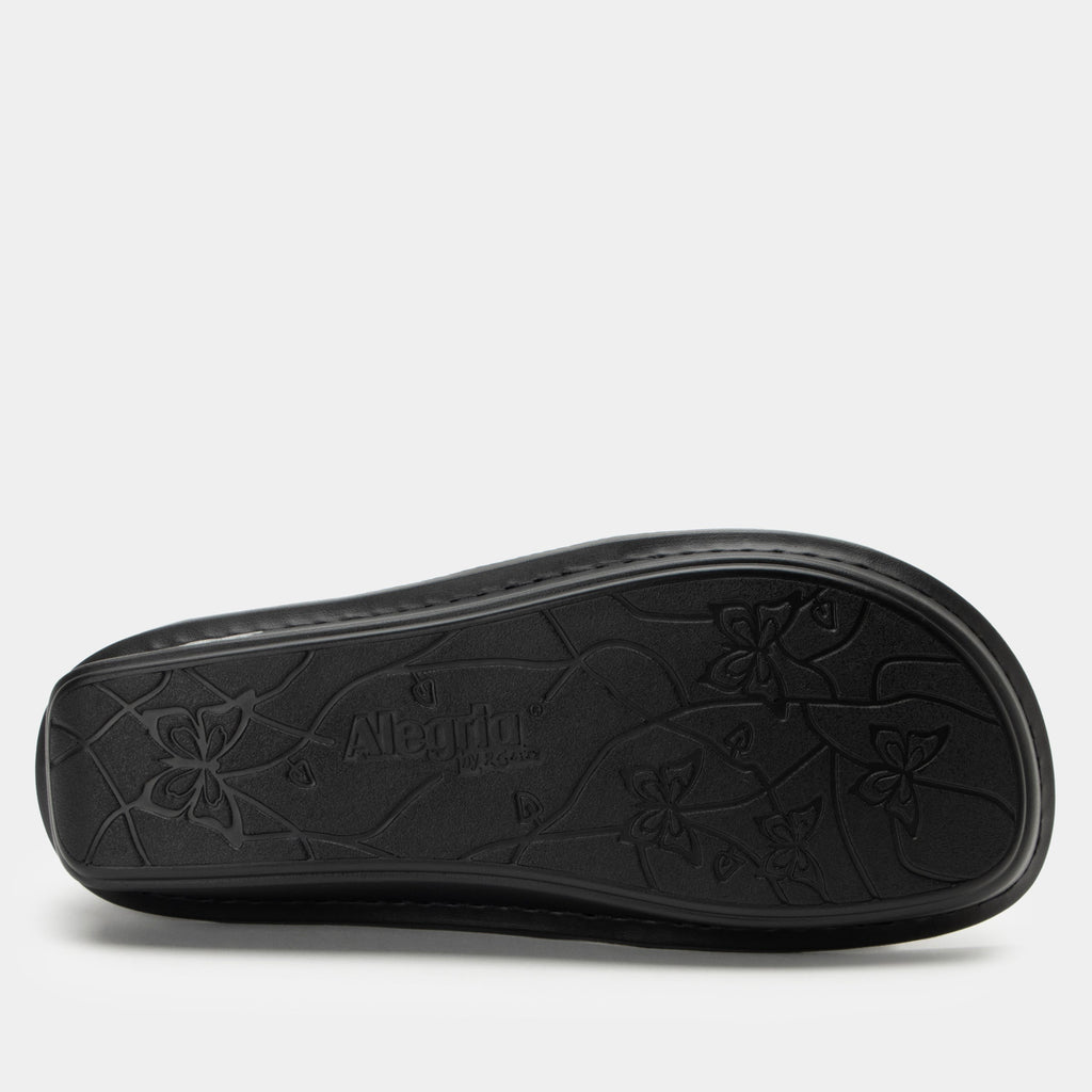 Valerie Noir Sandal | Alegria Shoes
