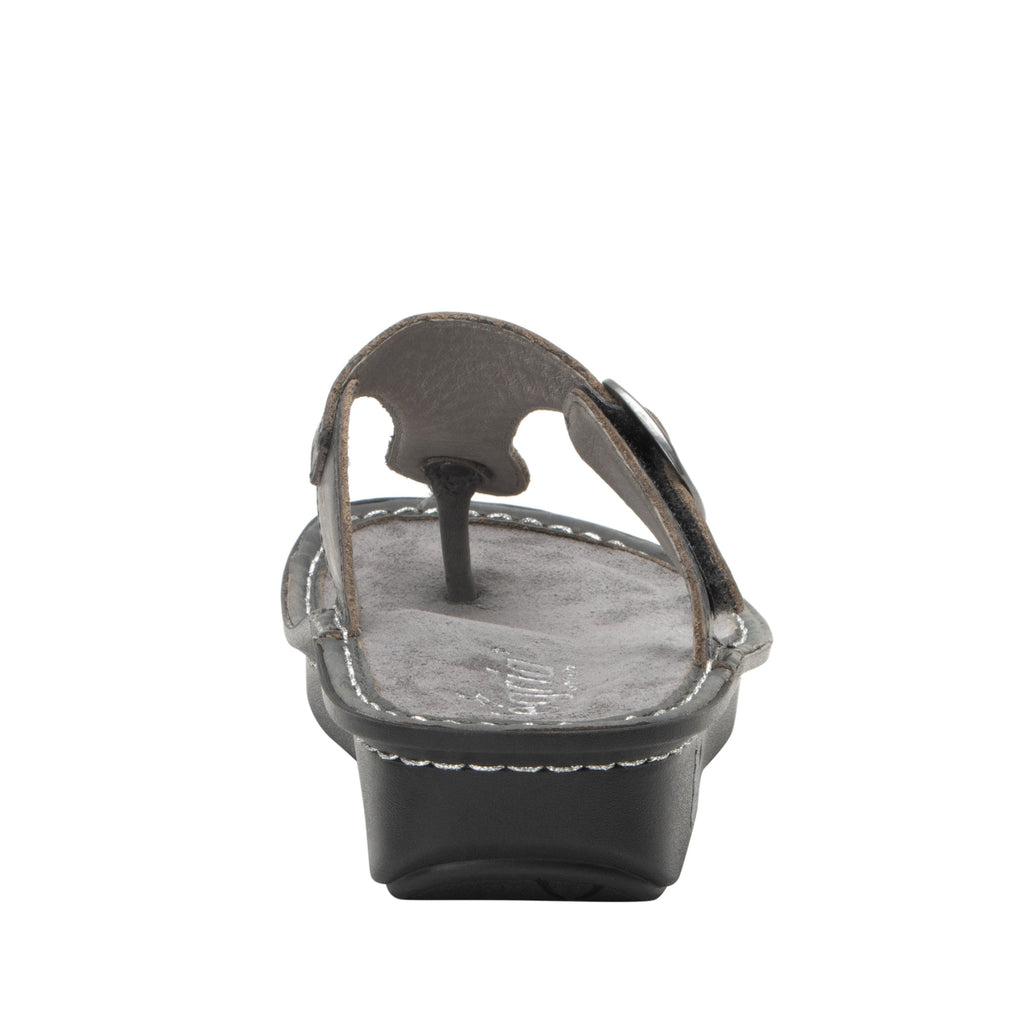 Vella Oiled Ash flip-flop sandal on a mini outsole - VEL-7413_S4