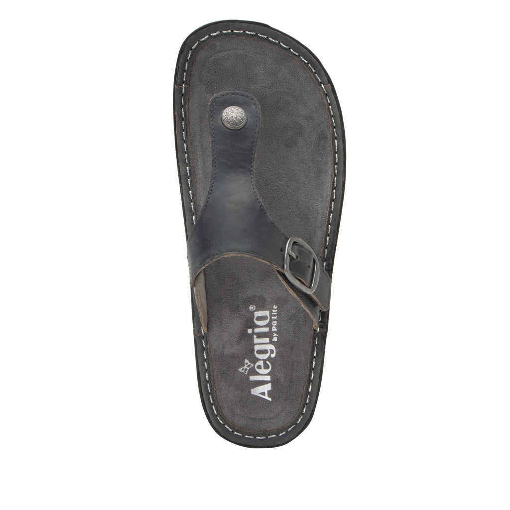 Vella Oiled Ash flip-flop sandal on a mini outsole - VEL-7413_S5