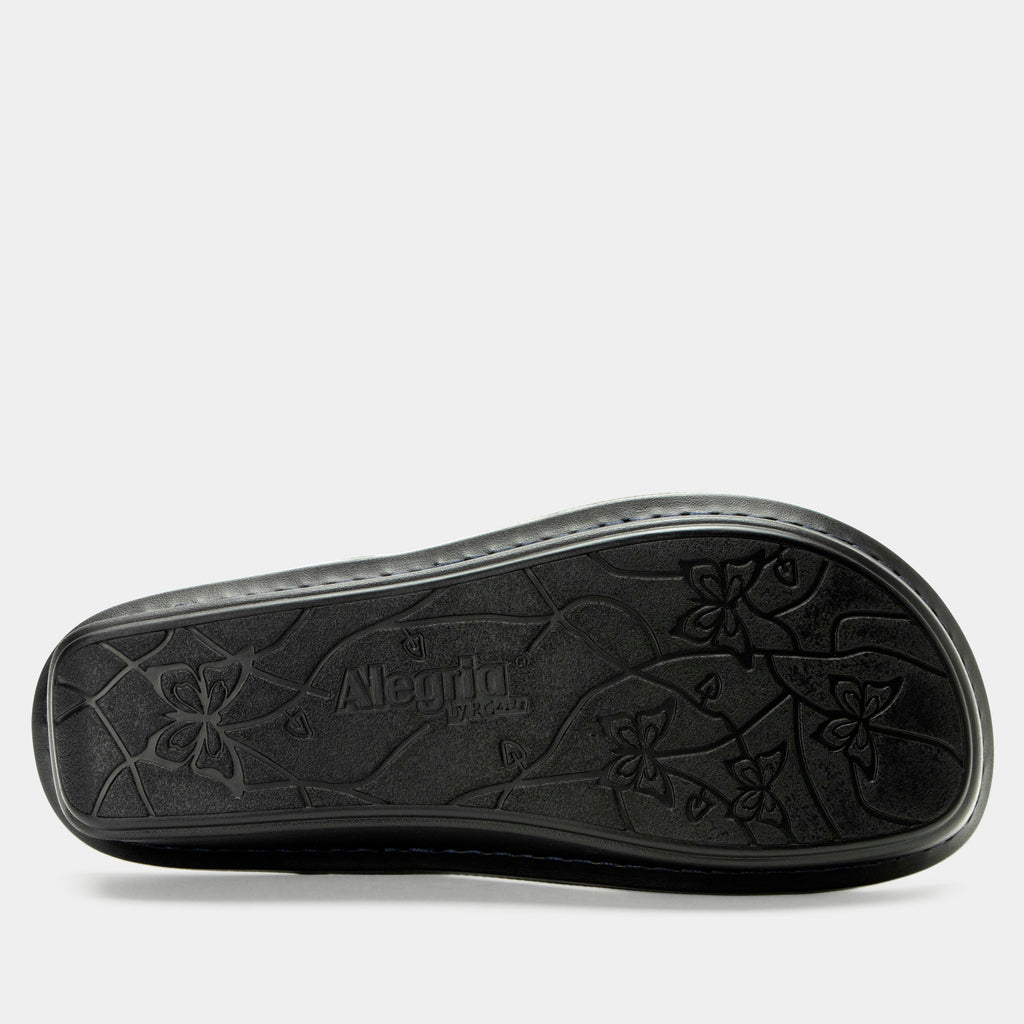 Verona Basketry Navy Sandal | Alegria Shoes