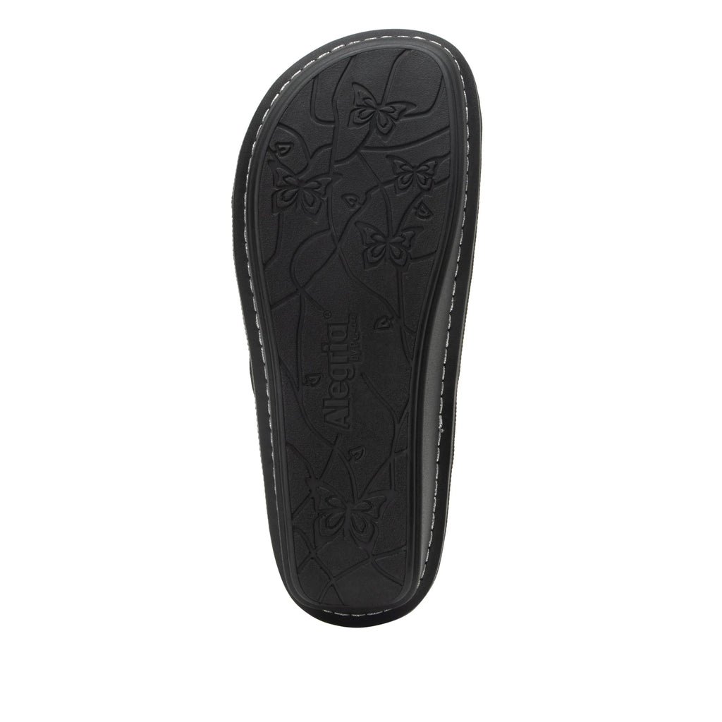 Victoriah Lustrous with crisscross detail and adjustable strap slide on sandal on mini outsole - VIC-7416_S6