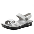 Vienna Delicut White Sandal | Alegria Shoes