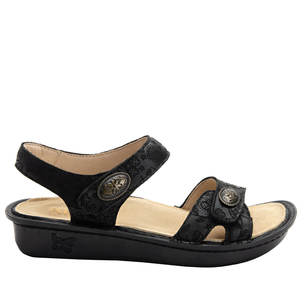 Vienna Go Lightly Sandal with two adjustable hook and loop strap closures and ankle strap - VIE-951_S2 (1964793331766)