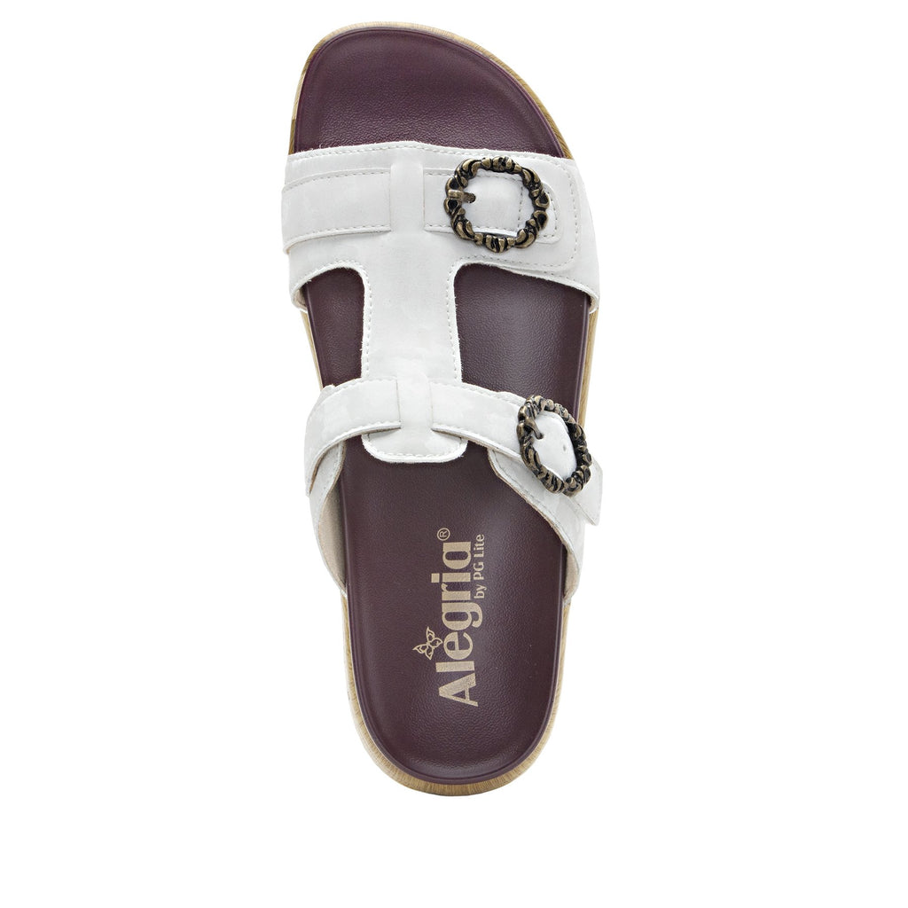 Vita Fig gladiator inspired sandal with t-strap hook and loop adjustable straps - VIT-175_S4